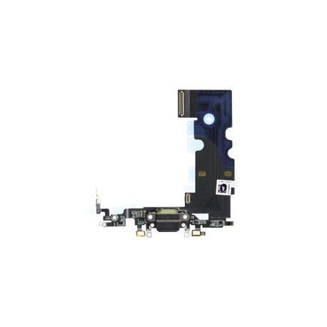 Apple iPhone 8 Lightning/Audio Dock Connector+Microfone black ORIGINAL