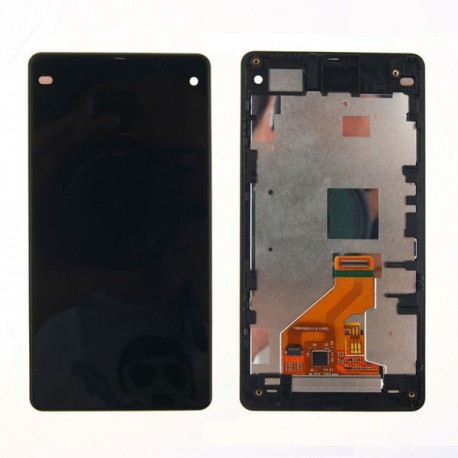 Sony Xperia Z1 Compact Lcd+Touch Screen+ Frame black HQ