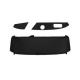 Nokia X7-00 TopCover Set 3parts dark ORIGINAL