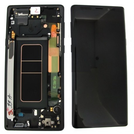 Samsung Galaxy Note 9 Lcd+Touch+ Frame midnight black ORIGINAL
