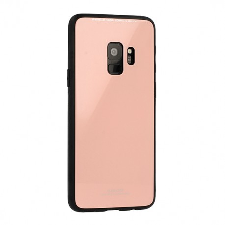 Samsung Galaxy J4 2018 Glass Silicone Pink
