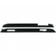 Sony Ericsson Aino MiddleCover Deco Set black ORIGINAL