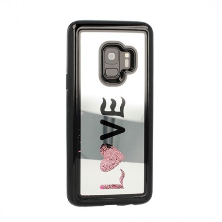 Samsung Galaxy A6 2018 Vennus Mirror Water Glass BackCase Love