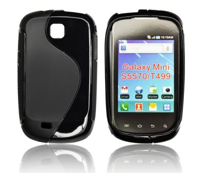 Silicone S-Line Samsung S5570 black