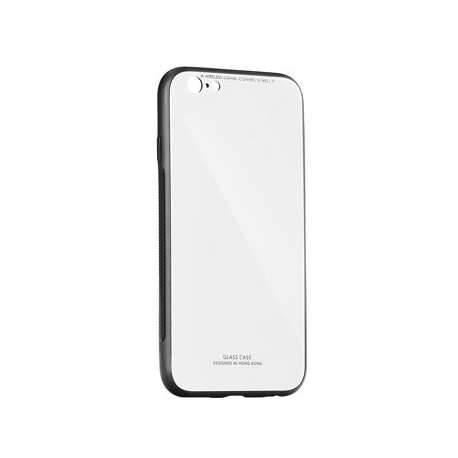 Samsung Galaxy J6 Plus Testa Glass Silicone White