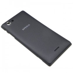 Sony Xperia J ST26i BatteryCover black ORIGINAL