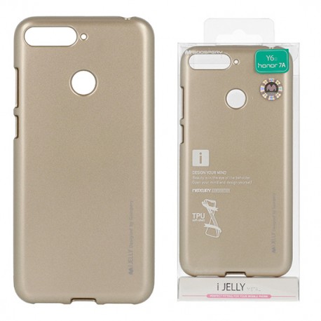 Huawei Y7 Prime 2018 Mercury i-Jelly Silicone Gold