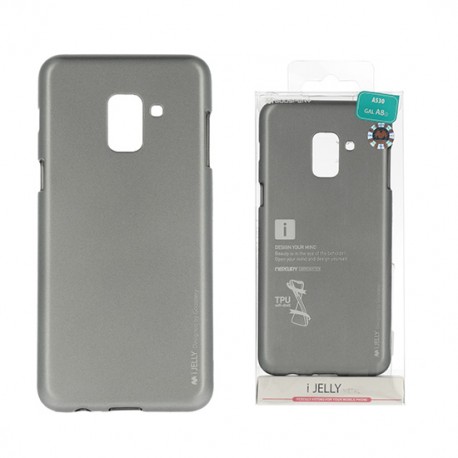 Samsung Galaxy A6 Plus 2018 Mercury i-Jelly Silicone Grey