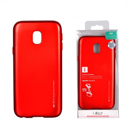 Samsung Galaxy J4 Plus Mercury i-Jelly Silicone Red