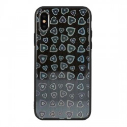 Samsung Galaxy A6 2018 Vennus Heart Glass Silicone Black