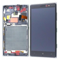 Nokia Lumia 830 Lcd+Touch Screen+Front dark grey GRADE A