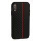 Samsung Galaxy J4 Plus Testa Moto Silicone Black/Red
