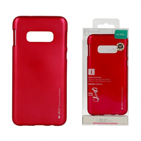 Samsung Galaxy S10e Mercury i- Jelly Silicone red