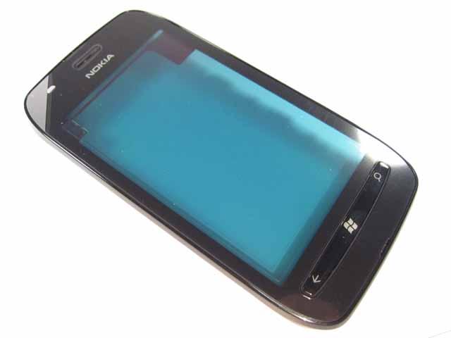 Nokia 710 Lumia FrontCover+Touch Screen black ORIGINAL