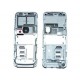 Nokia 6120c MiddleCover silver ORIGINAL