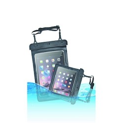 7-8" Waterproof Tablet Case with arm belt black