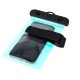 5,5" Waterproof Case with Armband blue