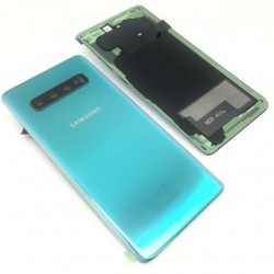 Samsung Galaxy S10 BatteryCover+CameraLens Green ORIGINAL