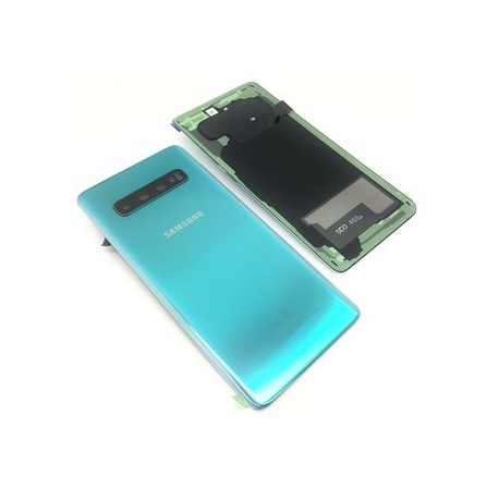 Samsung Galaxy S10 BatteryCover+CameraLens Green ORIGINAL