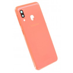 Samsung Galaxy A20e BatteryCover+Camera Lens Orange ORIGINAL