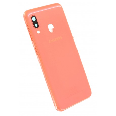Samsung Galaxy A20e BatteryCover+Camera Lens Orange ORIGINAL