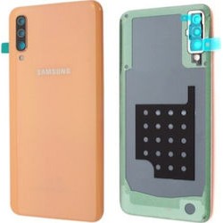 Samsung Galaxy A50 BatteryCover+ Camera Lens Coral ORIGINAL