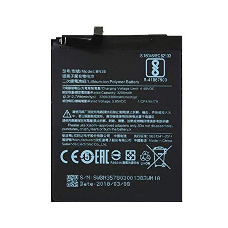 Xiaomi BN35 Battery Bulk ORIGINAL