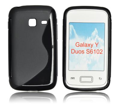 Silicone S-Line Samsung S6102 Galaxy Y Duos black