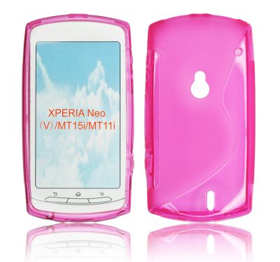 Silicone S-Line Sony Xperia Neo/Neo V pink