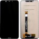 Nokia 8.1Lcd+Touch Screen w/o Frame black GRADE A