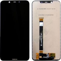Nokia 8.1Lcd+Touch Screen w/o Frame black GRADE A