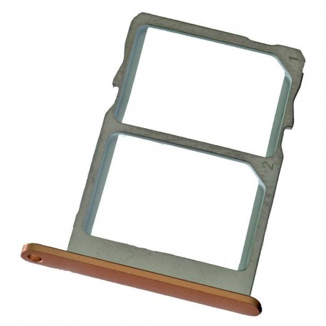 Nokia 3 Sim Card Tray White/Copper ORIGINAL