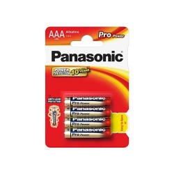 Panasonic LR03 Αλκαλική Μπαταρία AAA Pro Power (4τεμ)