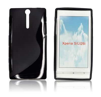 Silicone S-Line Sony Xperia S/LT26i black