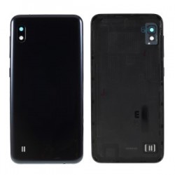 Samsung Galaxy A10 BatteryCover+Camera Lens Black HQ