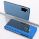 Samsung Galaxy S20 Clear View Book Case Blue