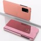 Samsung Galaxy S20 Clear View Book Case Pink