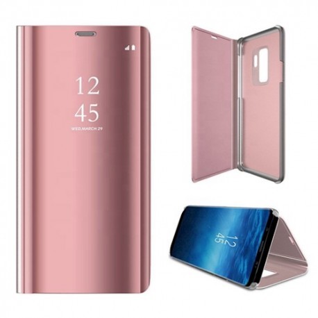 Xiaomi Redmi 8A Clear View Book Case Rose Gold