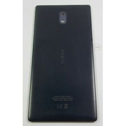 Nokia 3 BatteryCover with Camera Lens Black ORIGINAL