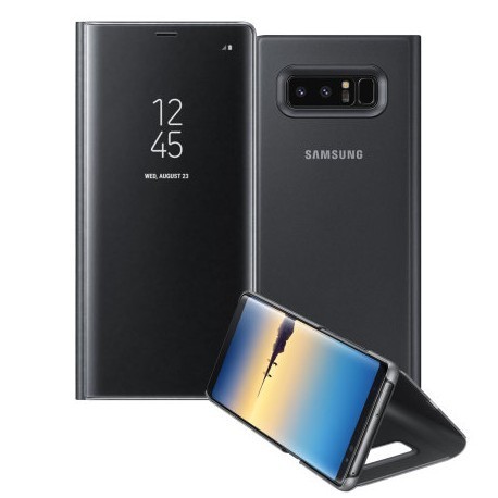 Xiaomi Redmi 8A Clear View Book Case Black