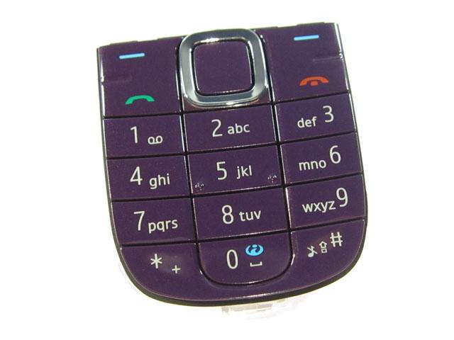 Nokia 3120c Keypad plum ORIGINAL