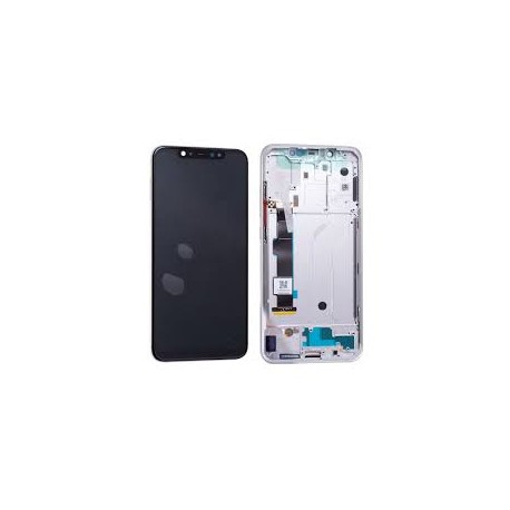 Xiaomi Mi8 Lcd+Touch Screen+Frame Silver ORIGINAL
