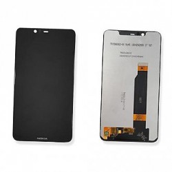 Nokia 5.1 Plus Lcd+Touch Screen w/o Frame Black GRADE A
