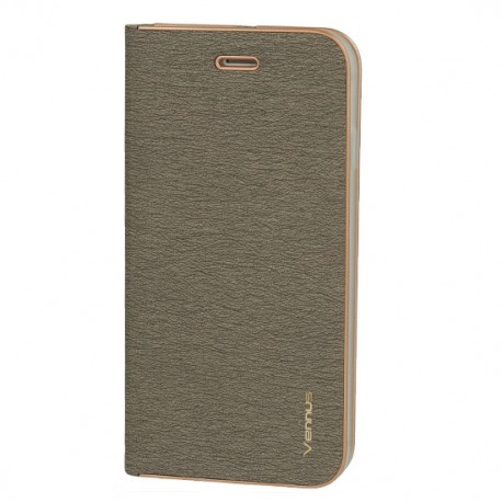 Apple iPhone 12 Pro Max Vennus Book Case Grey
