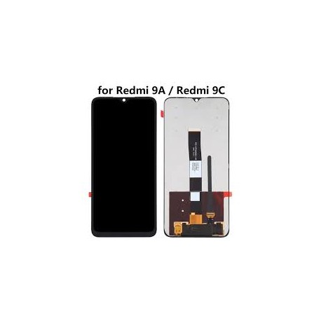 Xiaomi Redmi 9A/9C Lcd+Touch Screen w/o Frame Black GRADE A