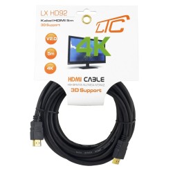 HDMI-HDMI Cable v2.0/4K/5mm Black