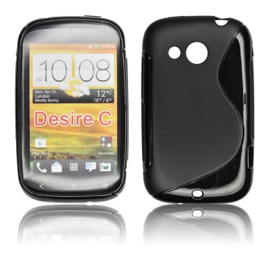 Silicone S-Line HTC Desire C black