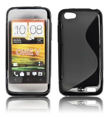 Silicone S-Line HTC One V black