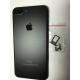 Apple iPhone 7 Plus BackCover Full Body + Camera Lens Matt Black HQ