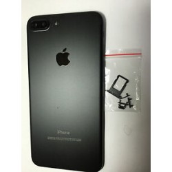 Apple iPhone 7 Plus BackCover Full Body+Camera Lens Matt Black HQ